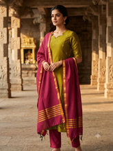 HANDLOOM RAW SILK SALWAR SETS 2222