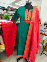 TRADITIONAL MANGALGIRI COTTON SALWAR SETS 0483