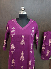 WARLI THEMED CAMBRIC COTTON CO-ORD SETS 0548