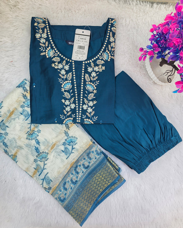 PREMIUM BERLIN SILK 3 PCS SALWAR SETS 0522