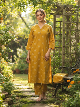 MUSTARD PREMIUM FLEX COTTON CO-ORD SETS 0618