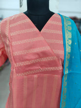 PREMIUM BANARASI SILK KURTI WITH DUPATTA 0480