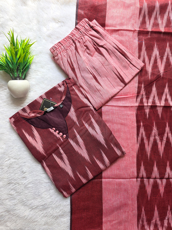 PREMIUM IKKAT COTTON SALWAR SETS 0539