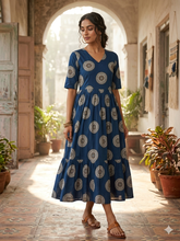 COTTON MAXI DRESS 0550