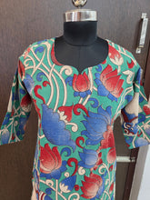 HAND CRAFTED PREMIUM KALAMKARI KURTIS 0482