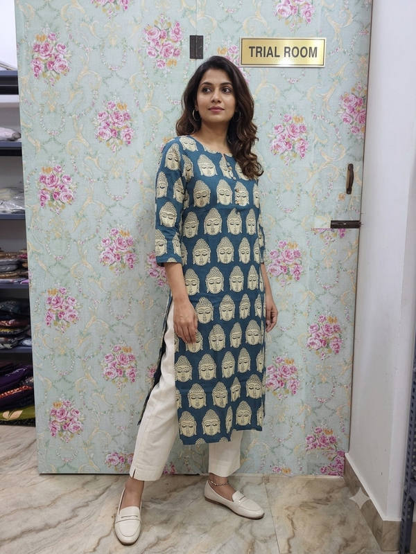 SOFT COTTON KURTIS 0577