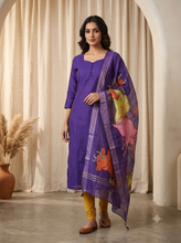 VATICAN SILK KURTI+DUPPATTA 0663