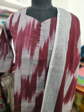 PREMIUM HANDLOOM IKKAT COTTON SALWAR SETS 0486