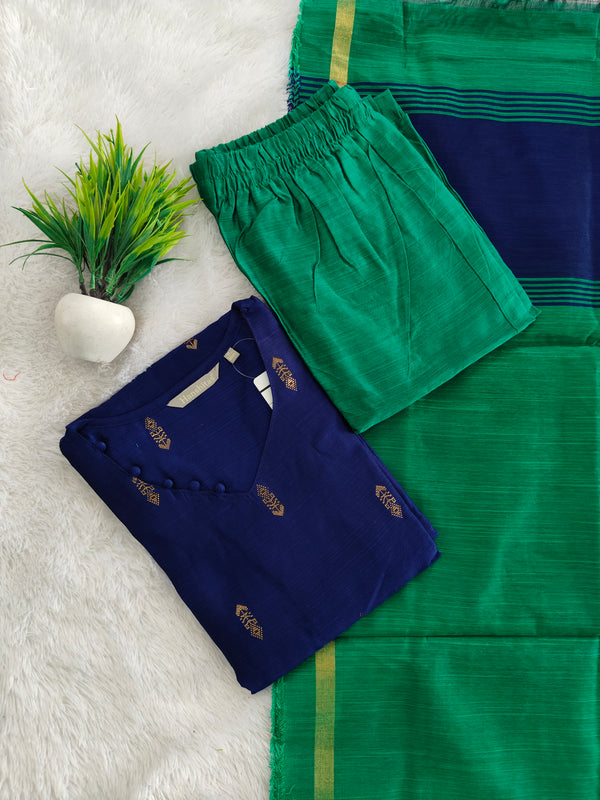 PREMIUM DUPION RAW SILK SALWAR SETS 2222