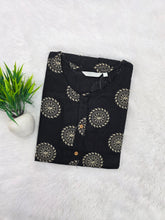 PREMIUM COTTON KURTIS BLACK 0642