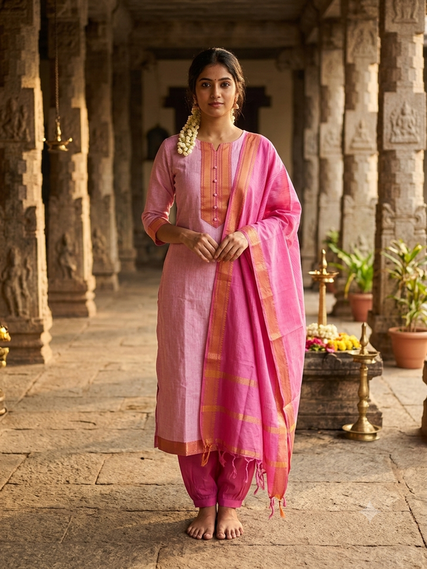 PREMIUM MANGALGIRI COTTON SALWAR SETS 0588