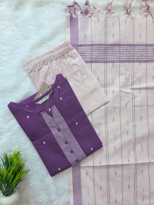 PREMIUM HANDLOOM COTTON SALWAR SETS 0333