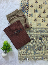 RAW SILK WITH MADHUBANI INSPIRED SALWAR 0652
