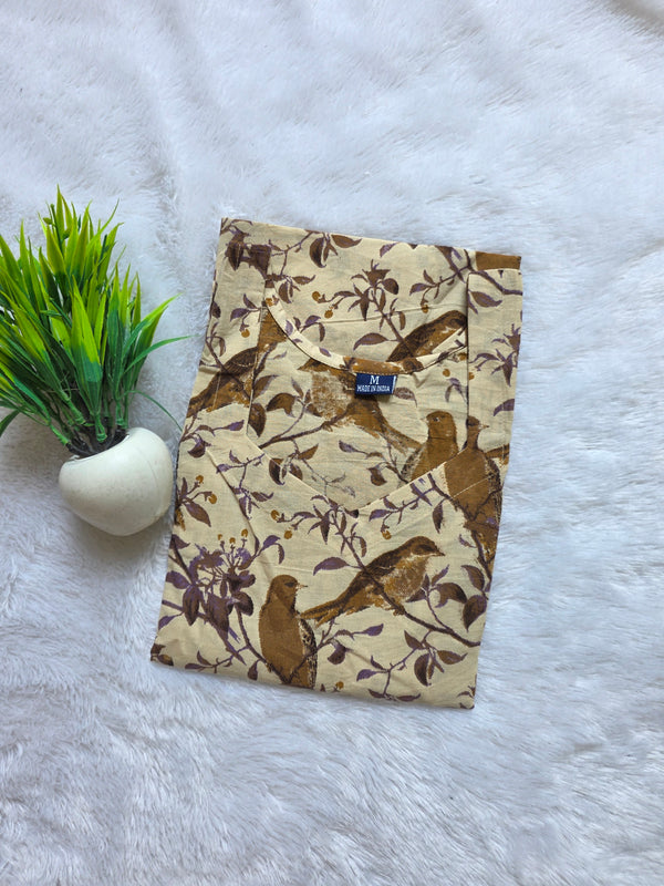 HAND CRAFTED PREMIUM KALAMKARI KURTIS 0482