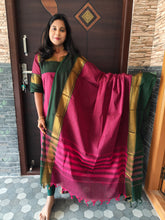 PREMIUM KANCHI COTTON KURTI + DUPATTA SET 0479