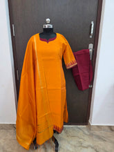 TRADITIONAL HANDLOOM SILK SALWAR SETS 0611