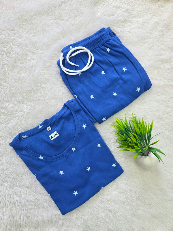 WOMEN'S RIBBED PYJAMA SETS 0529
