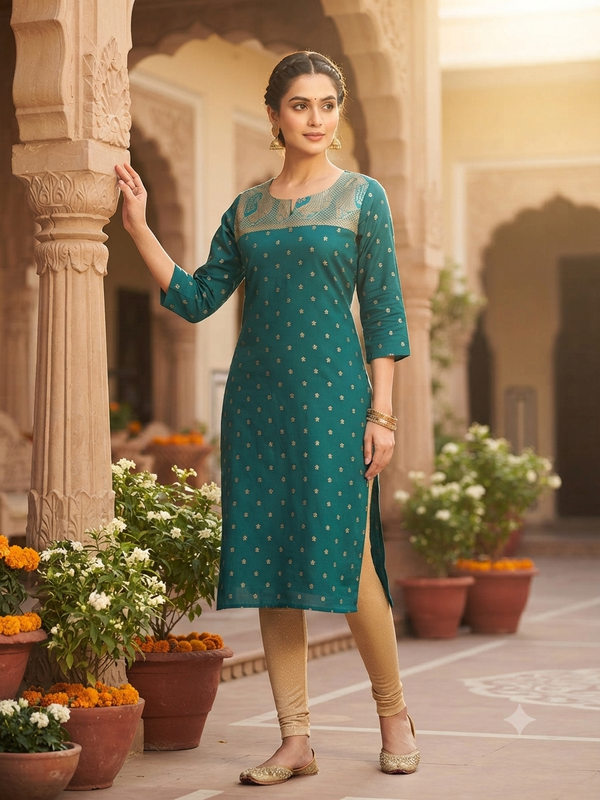 OFFICE/COLLEGE WEAR KURTIS 0617