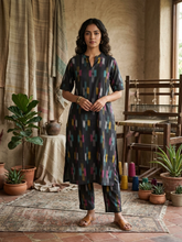 POCHAMPALLY IKKAT COTTON CO-ORD SETS 0590