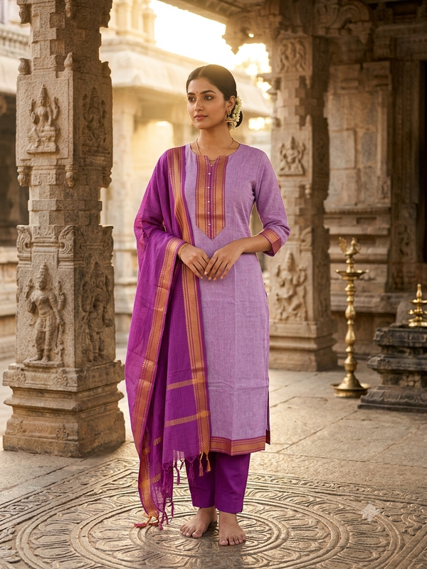 PREMIUM MANGALGIRI COTTON SALWAR SETS 0588
