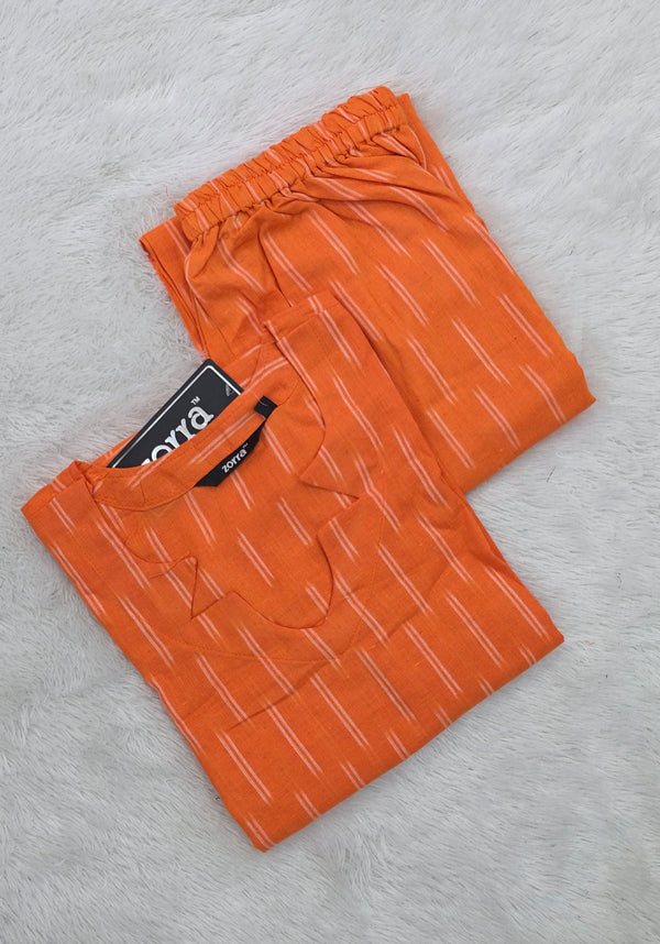 POCHAMPALLY IKKAT COTTON CO-ORD SETS 0590