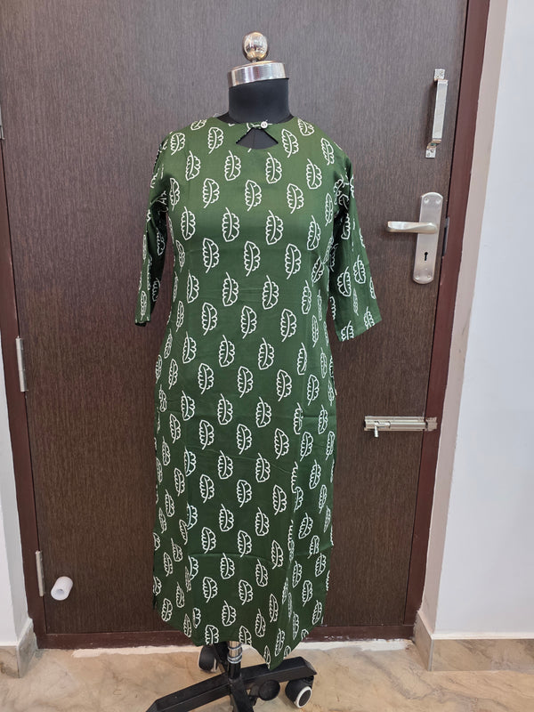 BUDGET FRIENDLY OFFICE/DAILY WEAR KURTIS 0526