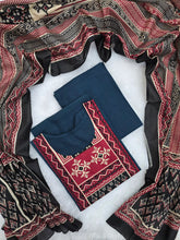 AJRAKH PRINTED COTTON SALWAR SETS 0632
