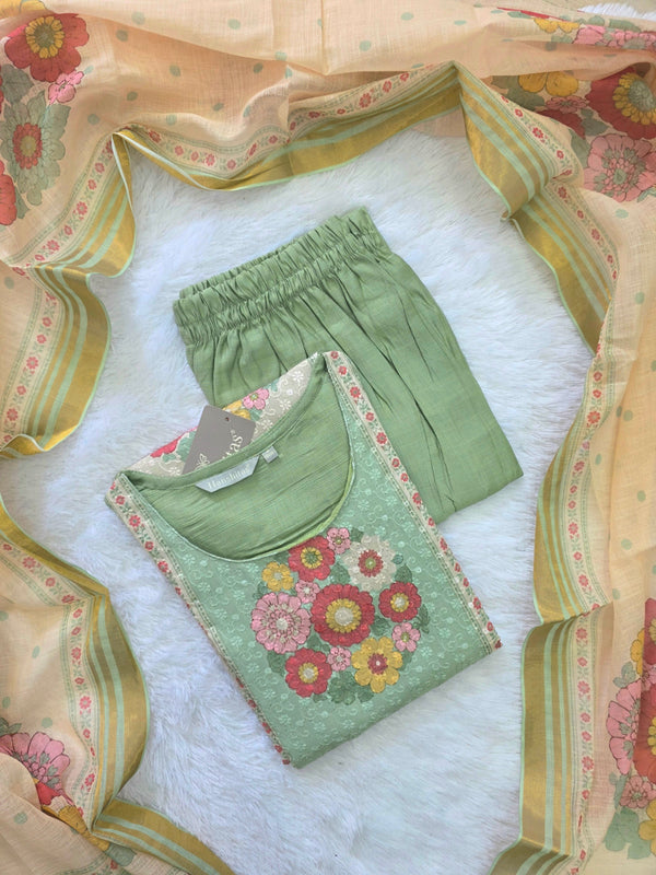 PREMIUM VATICAN SILK SALWAR SETS 0633