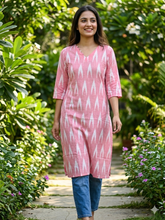 POCHAMPALLY IKKAT COTTON KURTIS 0576