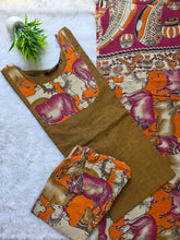 PREMIUM KALAMKARI COTTON SALWAR SETS / 0564