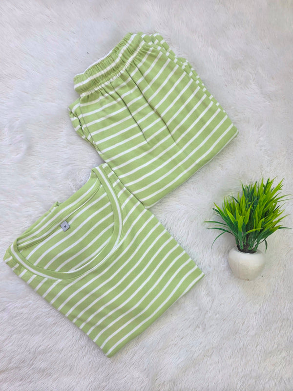WOMEN'S RIBBED PYJAMA SETS 0529