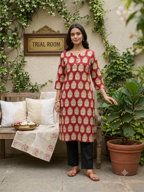 SOFT COTTON KURTIS 0577