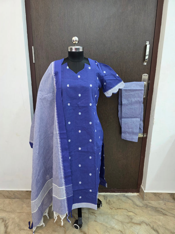 PREMIUM HANDLOOM COTTON SALWAR SETS 0444