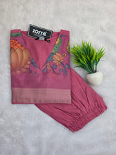 BERLIN SILK WITH ORGANZA PATCH WORK CO-ORD SETS 0532