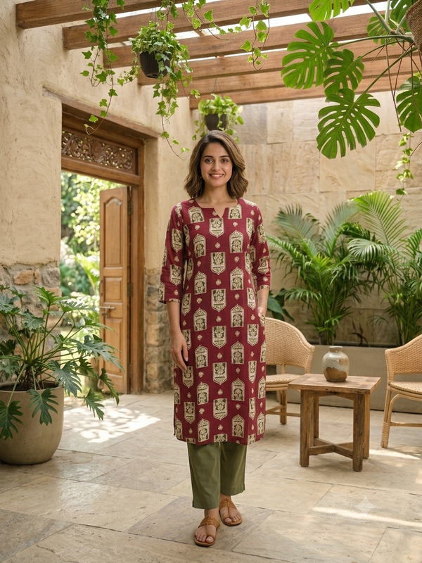 SOFT COTTON KURTIS 0577