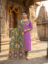 PREMIUM KALAMKARI COTTON SALWAR SETS / 0564