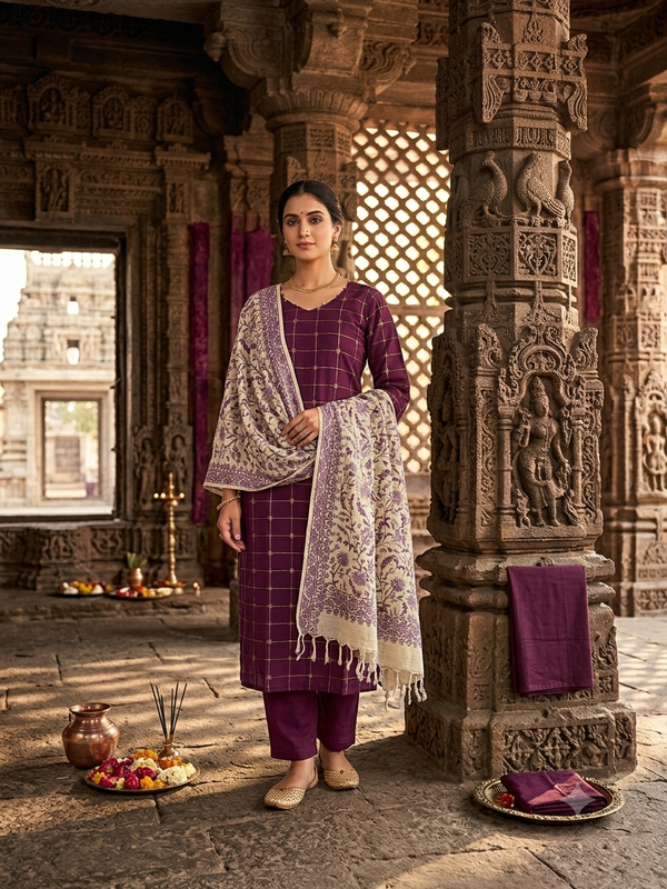 PREMIUM RAW SILK SALWAR SETS 0585