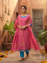 TRADITIONAL HANDLOOM SILK SALWAR SETS 0611