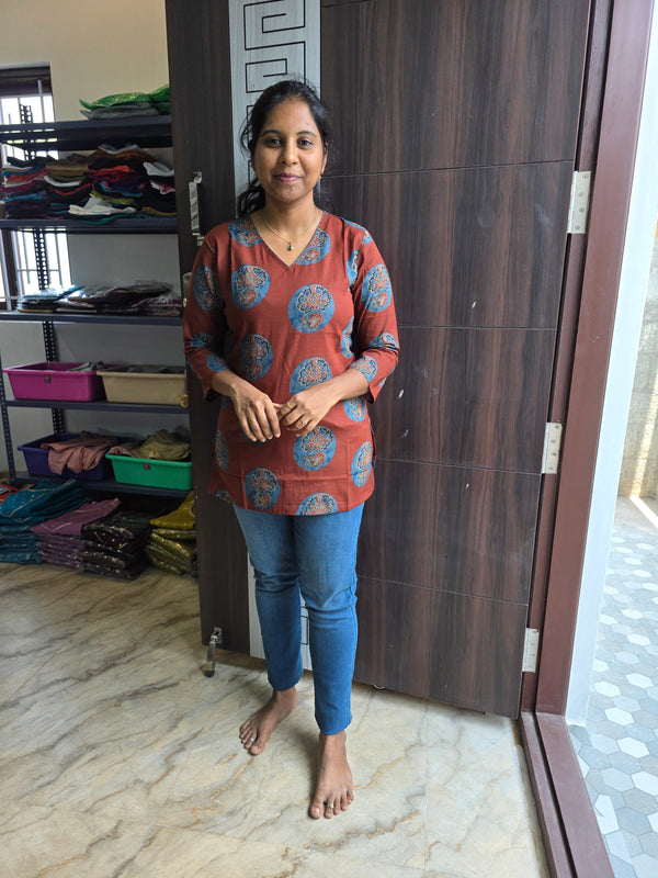 COTTON SHORT TOPS 0518