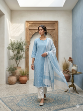 HANDLOOM DOBBY COTTON SALWAR SETS 0572