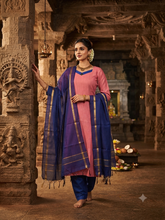 TRADITIONAL HANDLOOM SILK SALWAR SETS 0611