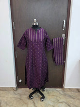 DEEP PLUM RAW SILK CO-ORD SETS 0614
