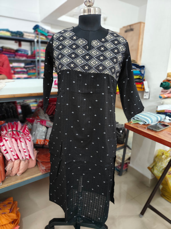 EMBROIDERY OFFICE /COLLEGE WEAR KURTIS 0456