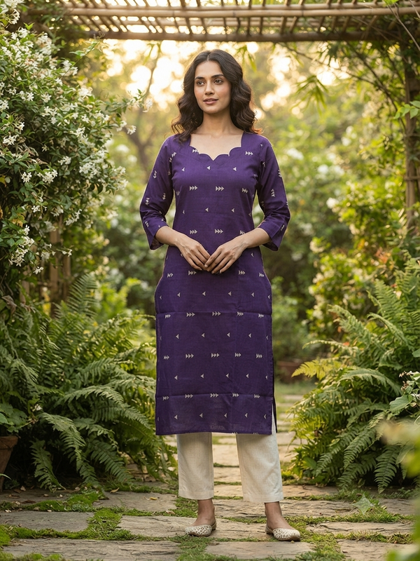 RAW SILK KURTIS 0609