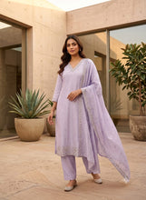 LAVENDER PARTY WEAR SALWAR SETS 0603