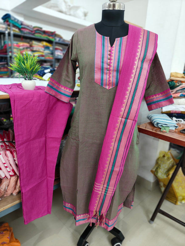 PREMIUM MANGALGIRI COTTON SALWAR SETS 0483