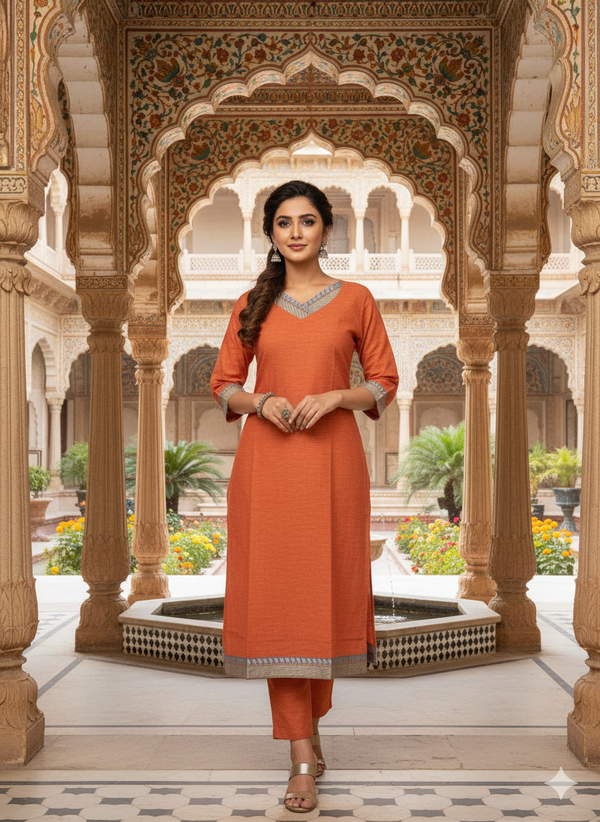 BUDGET FRIENDLY TRADITIONAL MANGALGIRI COTTON KURTIS 0233