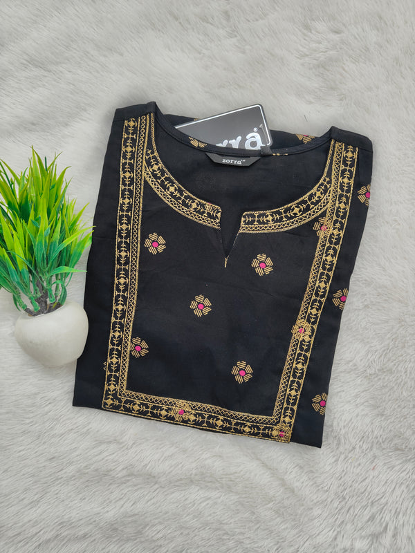 EMBROIDERY OFFICE/ COLLEGE WEAR KURTIS 0456