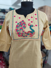 EMBROIDERY OFFICE/ COLLEGE WEAR KURTIS 0456