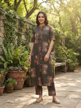 PREMIUM COTTON CO-ORD SETS BROWN 0598